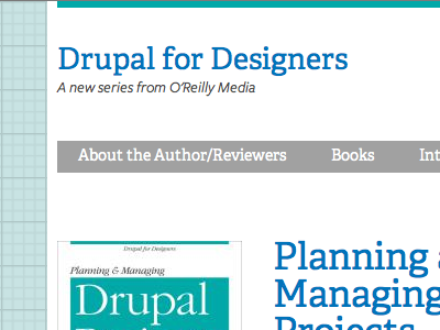 Drupal for Designers website