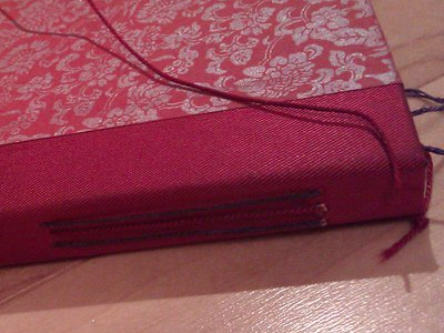 Notebook prototype: close to final bookbinding notebooks