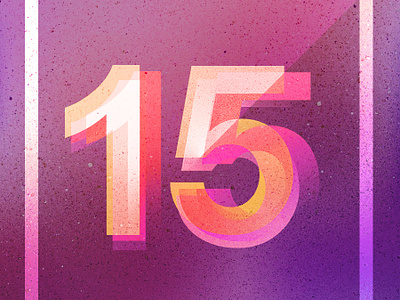 15 15 art color design illustration number