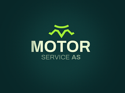 Motor Service AS branding design graphic design logo vector