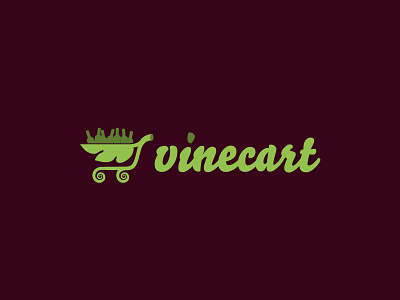Vinecart cart green leaf shop vine wine