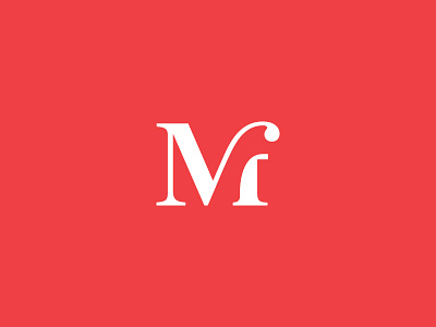Mihai Frankfurt - personal monogram branding initials logo mark monogram personal