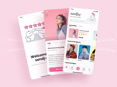 Sendjoy App Design