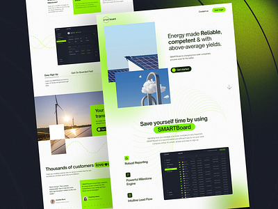 Smart Board - Landing Page