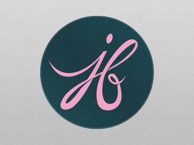 J + B illustration letters monogram type