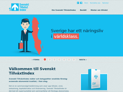 Swedish b2b Website