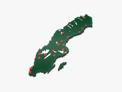 Another Sweden map illustration map sweden web design