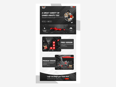 Mobile Application Landing Page