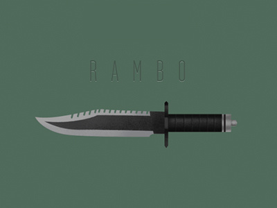 Rambo knife rambo