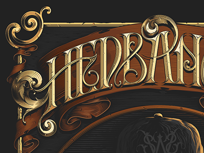 Hedbanger havicruz hedbanger illustration lettering