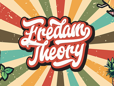 Fredam Theory - Retro Script Font