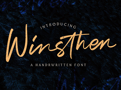 Winsthen - Handwritten Font