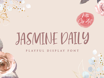 Jasmine Daily - Playful Display Font