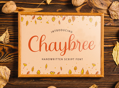 Chaybree - Handwritten Font alternates calligraphy casual classy elegant feminime handdrawn handlettering handwritten ligature logotype modern script stylish whimsical