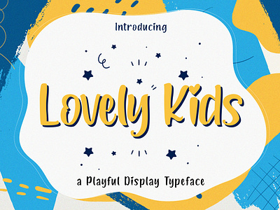 Lovely Kids - Playful Font