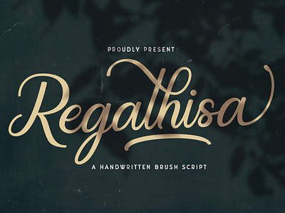 Regalhisa - Calligraphy Font