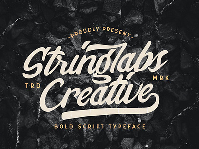 Stringlabs Creative - Bold Script Font