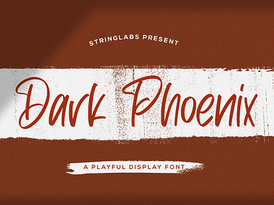 Dark Phoenix - Playful Display Font