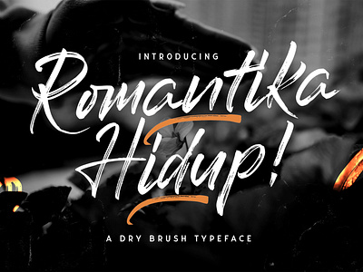 Romantika Hidup - Brush Script Font