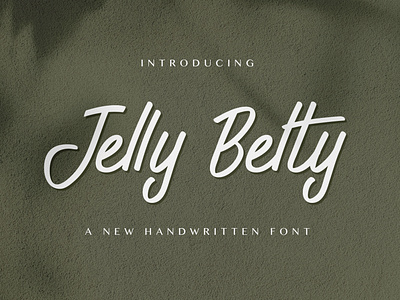 Jelly Belty! - Handwritten Font