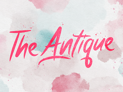 Antique - Bold Script Font