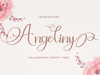 Angeliny - Calligraphy Font