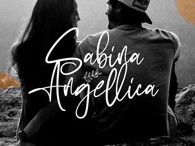 Sabina Angellica - Modern Script Font