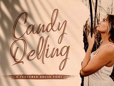 Candy Qelling - Brush Script Font