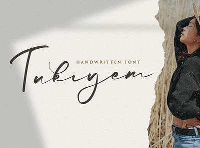 Tukiyem - Handwritten Font brushpen calligraphy elegant handlettered handlettering handwritten handwritting lovely luxury modern multilingual script stylish typography whimsical
