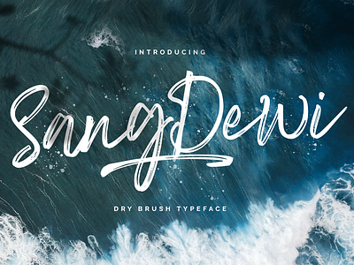 Sang Dewi - Handbrush Script Font