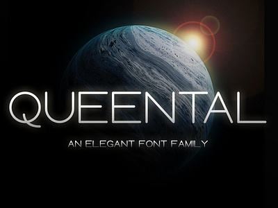 Queental - Elegant Sans Serif Font