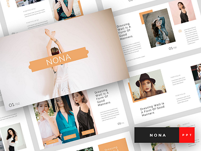 Nona - Fashion PowerPoint Template