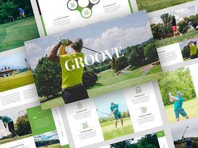 Groove - Golf Club PowerPoint Template