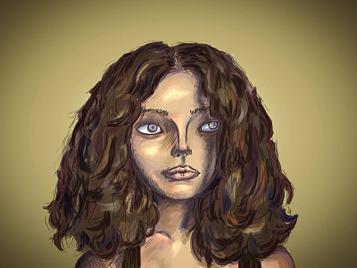 Portrait digital digital 2d illustration portrait