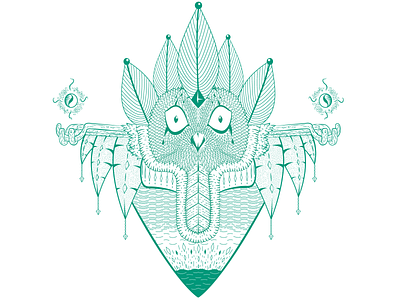 Totem of wisdom fantasy owl totem wisdom