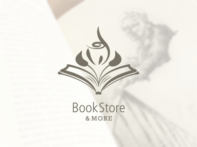 Book Store Branding book brand branding graphic design web design