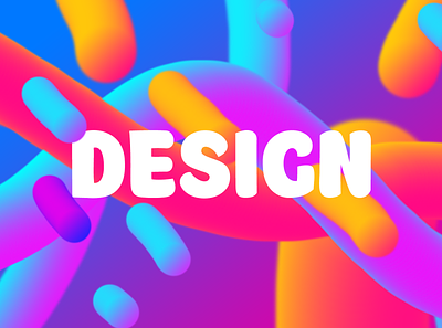 Colorful Design 3D Liquid background image design illustration picture