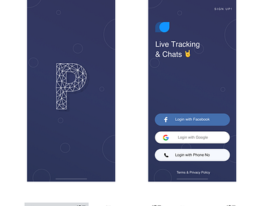 Live Chatting & Tracking App chatting chatting app concept photoshop sketch ui ui ux ux design