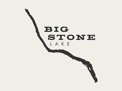 Big Stone Lake for Lakes Supply Co. apparel big stone big stone lake fishing hand lettering handlettering lake minnesota mn outdoors shirt south dakota t shirt