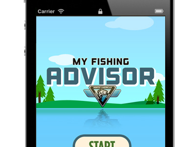Fishing Advisor app fishing iphone outdoors splash screen