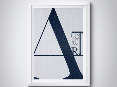Affiche minimaliste - TYPOGRAPHIE affiche design illustration photoshop poster print psd typographic design typography vector