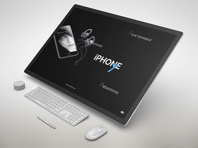 Iphone7 design parallax photoshop psd web web design website