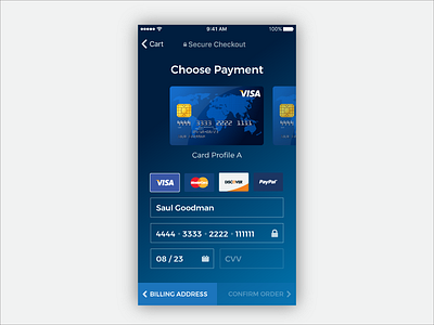 Credit Checkout - Daily UI 002