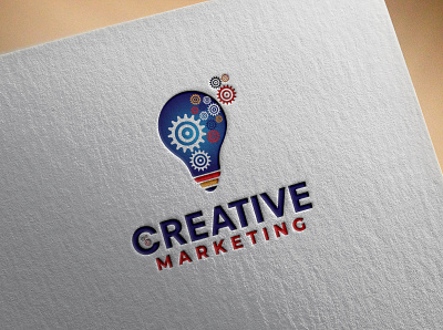 Creative Marketing brand creative idea logo logodesign