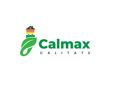 Calmax eco energy logo logodesign simple