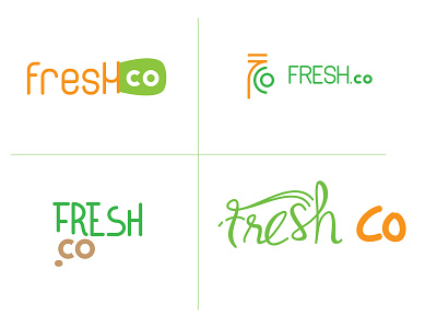 Fresh Co logo design logo