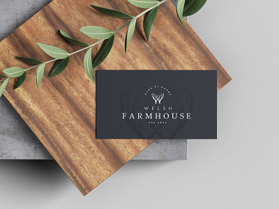 Welsh Farmhouse Branding branding design illustration logo