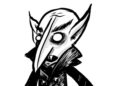 Nosferatu inking manga studio vampire