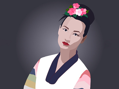 vector portrait