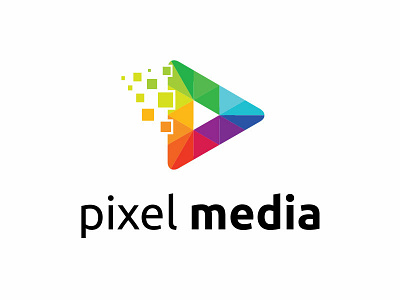 pixel media design icon illustrator logo logo design vector